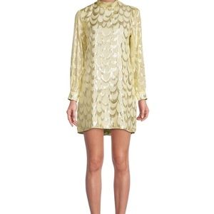 Selfie Metalic dress size small